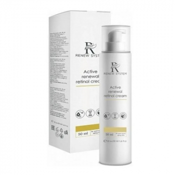 Active Renewal Retinol Cream Renew System | Активный обновляющий крем на основе ретинола для ночного ухода, 50ml - Beauty Business - Выбор профессионалов!