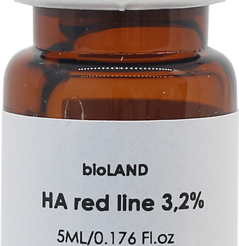 Гиалуроновая кислота 3,2% bioLAND red line 5 мл - Beauty Business - Выбор профессионалов!